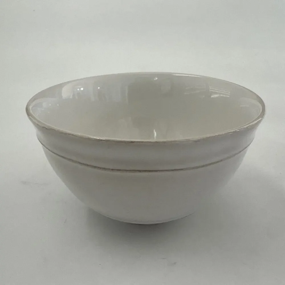 Set of 2 Pottery Barn Cambria Soup Cereal Bowls Farmhouse
